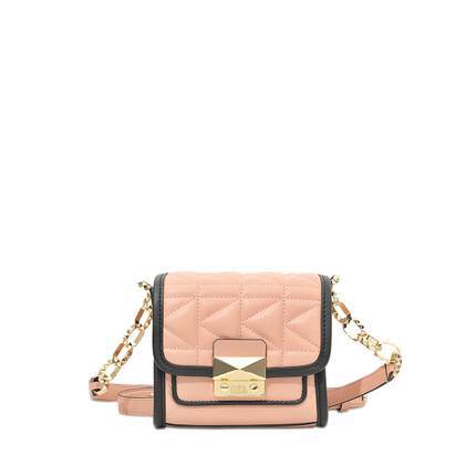 Karl lagerfeld kuilted时尚斜背包海外直邮法国官网直邮进口