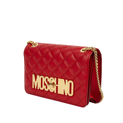 Moschino/奧莉佛女包 2016新品女士菱格链条单肩斜跨包A74598009 Moschino/奧莉佛女包 2016新品女士菱格链条单肩斜跨包A74598009
