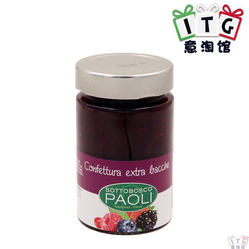 SOTTOBOSCO PAOLI 混合野莓果酱225克瓶装 SOTTOBOSCO PAOLI 混合野莓果酱225克瓶装
