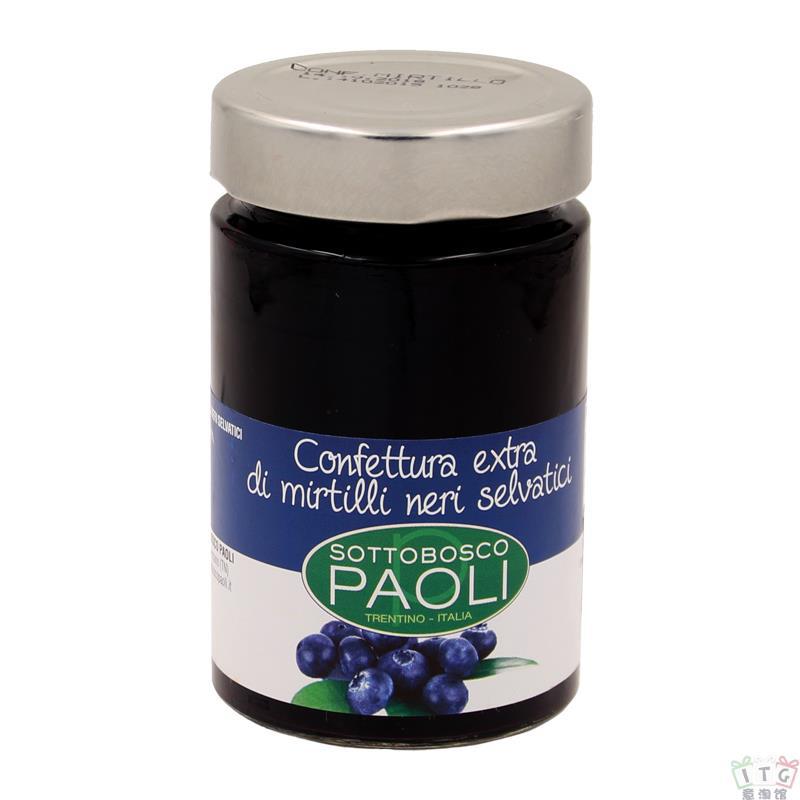 SOTTOBOSCO PAOLI 野蓝莓果酱225克瓶装