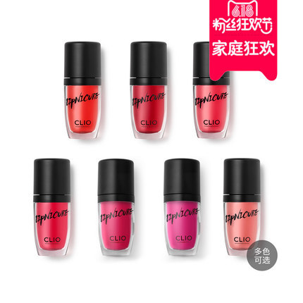 韩国正品 clio珂莱欧莹彩炫亮唇釉4.7g 持久上色滋润保湿雾感唇膏
