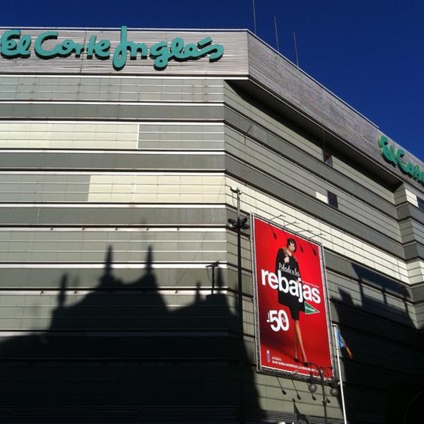 Photo taken at El Corte Inglés by Eduard T. on 1/8/2013
