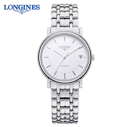 瑞士浪琴瑰丽系列手表L4.821.4.12.6自动机械男表 全球联保