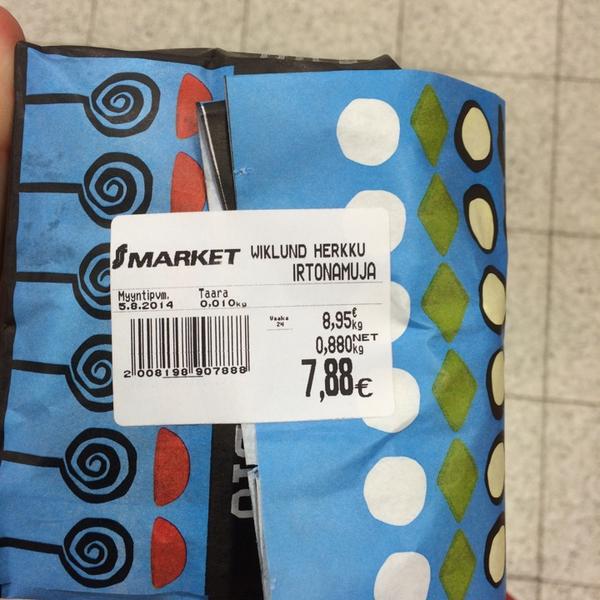 Photo taken at S-market Wiklund Herkku by Miikka R. on 8/5/2014