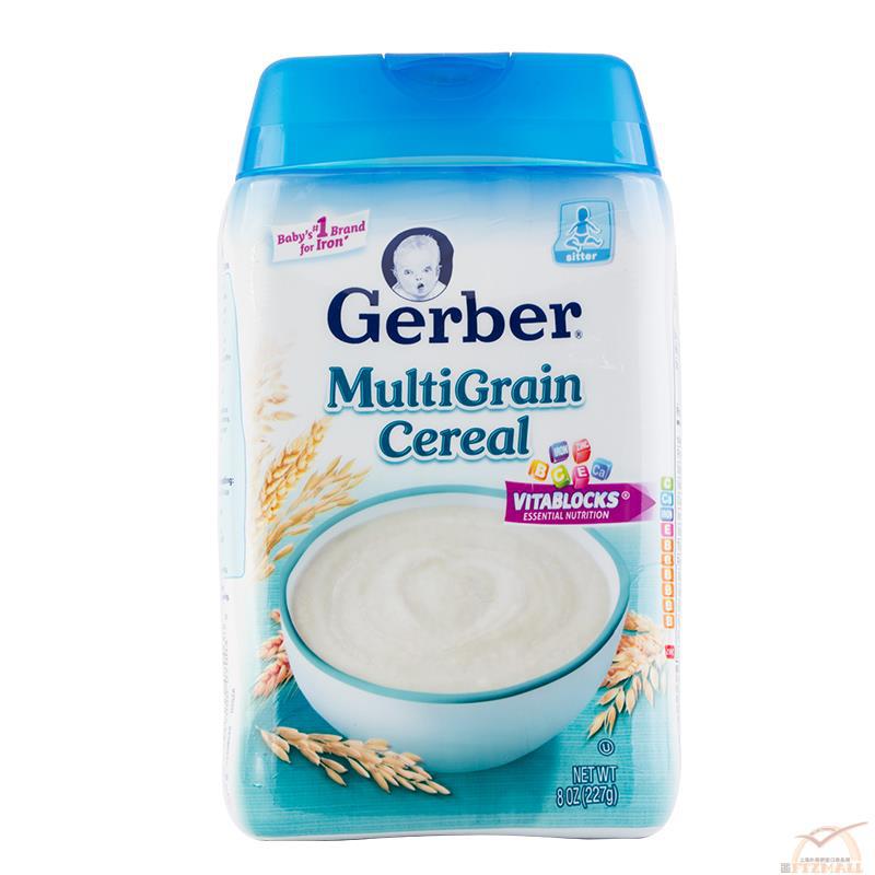 美国品牌 美国GERBER-嘉宝 混合谷物 8oz 美国品牌 美国GERBER-嘉宝 混合谷物 8oz