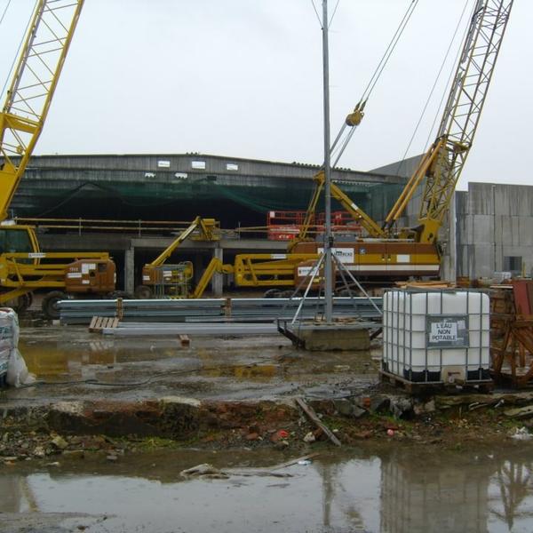 Photo taken at Colruyt by Vincent G. on 12/22/2012