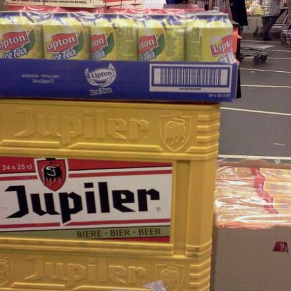 Photo taken at Colruyt by TwiXster T. on 1/27/2012