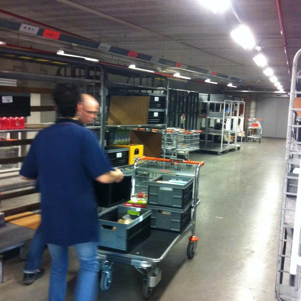 Photo taken at Colruyt by Yann D. on 3/7/2015