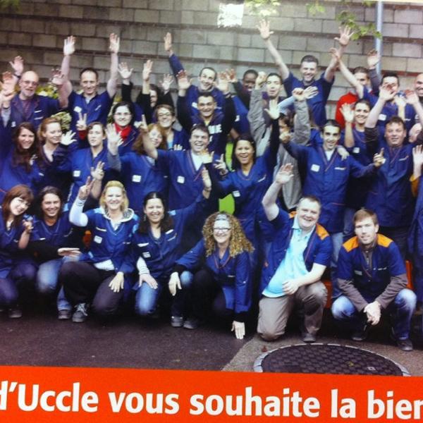 Photo taken at Colruyt by Valentino C. on 9/12/2013