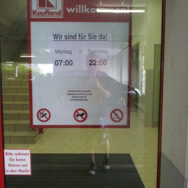 Photo taken at Kaufland by Maximilian P. on 6/23/2012