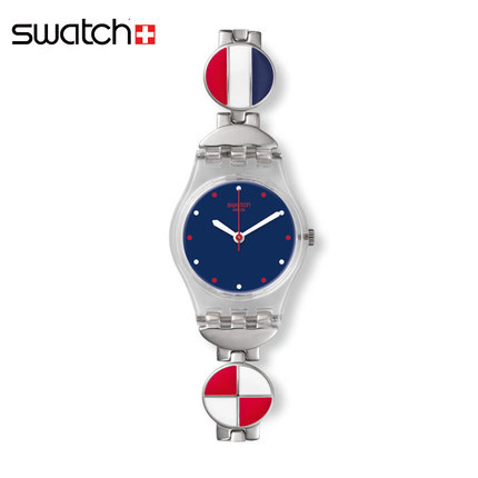 斯沃琪 Swatch 手表 手链金属淑女表石英表马里内特 LK344G