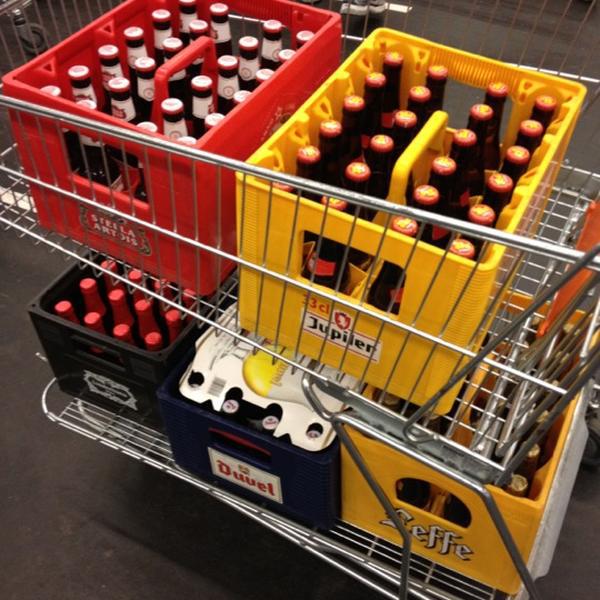 Photo taken at Colruyt by Sam v. on 4/11/2012