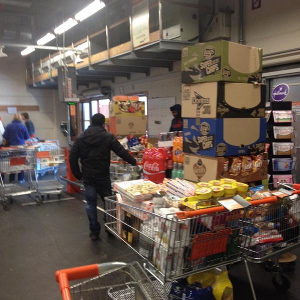 Photo taken at Colruyt by Kristof V. on 4/19/2014