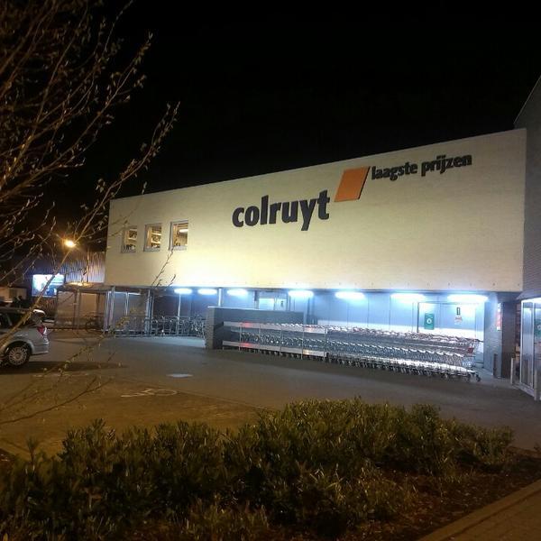 Photo taken at Colruyt by Michael B. on 3/21/2014