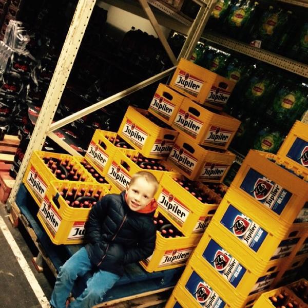 Photo taken at Colruyt by Erwin A. on 11/22/2014