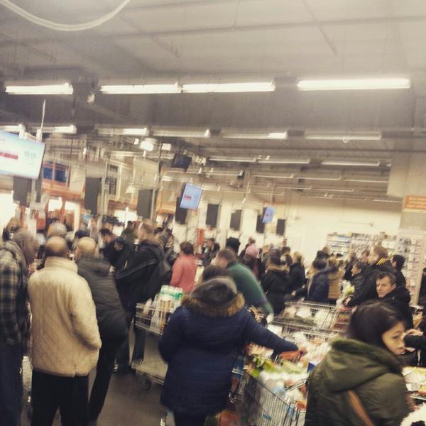 Photo taken at Colruyt by Pascal V. on 12/29/2014