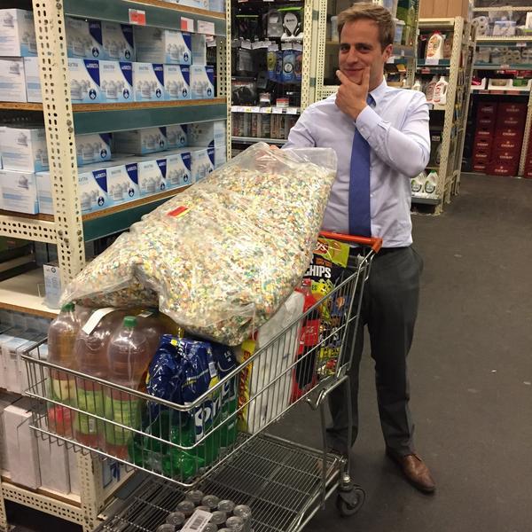 Photo taken at Colruyt by Harry H. on 2/18/2015