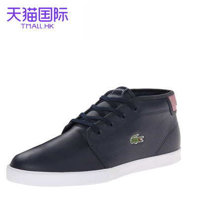 Lacoste法国鳄鱼2015新款男鞋休闲鞋AMPTHLLLN专柜正品美国直邮