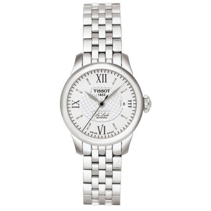 瑞士手表 天梭女表 天梭力洛克手表女 机械表钢带表 T41.1.183.33