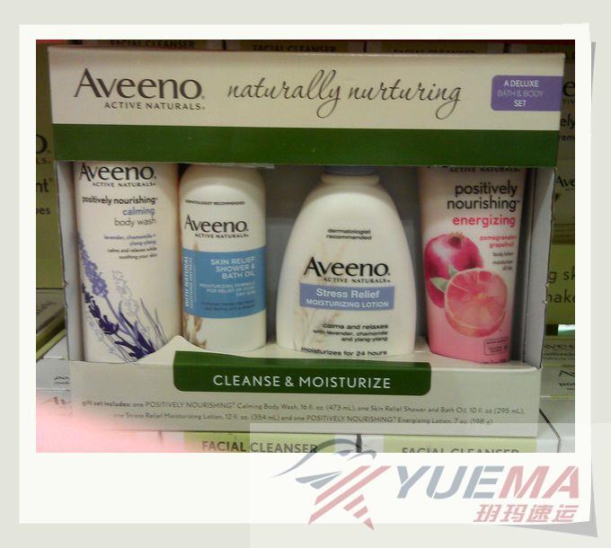 美国进口洗护套装-Aveeno艾维诺薰衣草洗浴护理4瓶装套装 1400克 美国进口洗护套装-Aveeno艾维诺薰衣草洗浴护理4瓶装套装 1400克