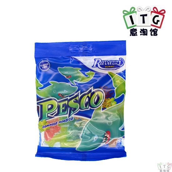 RAVAZZI 鲨鱼状软糖100克袋装