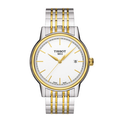 全球联保天梭Tissot-卡森系列 男表T085.410.22.011.00 石英手表