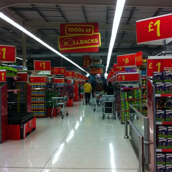 Photo taken at Asda by Yue Z. on 2/25/2012-英国伦敦老肯特路 Photo taken at Asda by Yue Z. on 2/25/2012