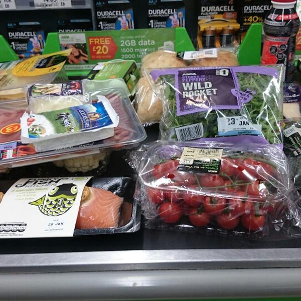 Photo taken at Asda by Fabio N. on 1/21/2015-英国伦敦老肯特路 Photo taken at Asda by Fabio N. on 1/21/2015