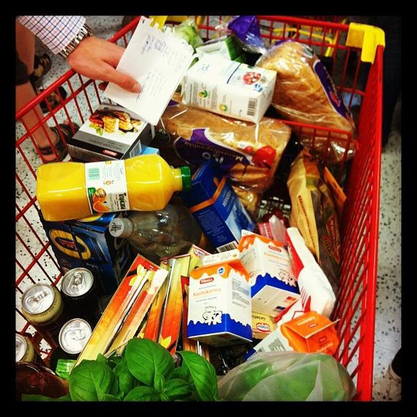 Photo taken at K-citymarket by Camilla S. on 8/2/2012-新地区赫尔辛基罗霍拉赫蒂 Photo taken at K-citymarket by Camilla S. on 8/2/2012