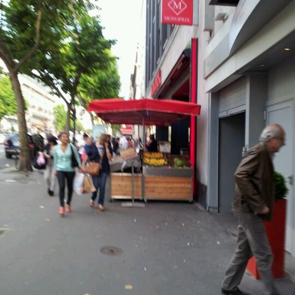 Photo taken at Monoprix by Isabelle T. on 6/29/2012