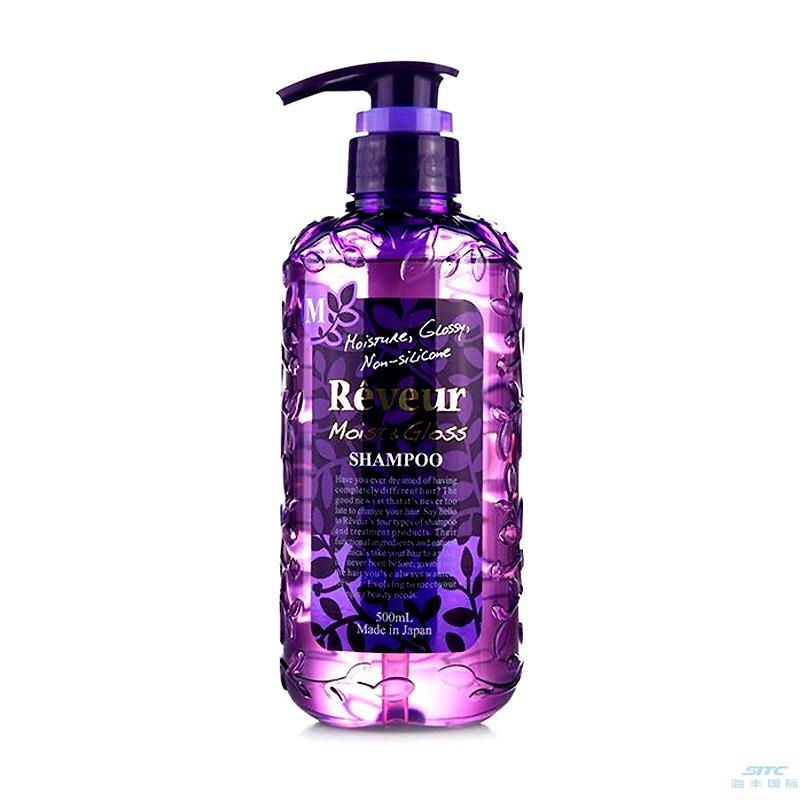 日本Reveur SCALP 无硅油洗发水烫染受损洗发露护发素 紫色洗发水-养润保湿型