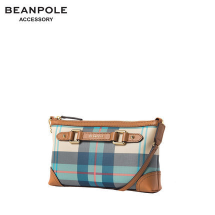 韩国三星BEANPOLEACC滨波 2016春季新款女士格纹单肩迷你斜挎包