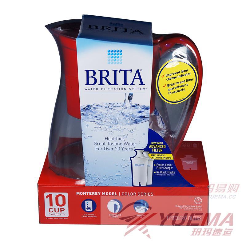 德国进口滤水壶-碧然德Brita 10杯滤水壶和2只滤芯超值套组 德国进口滤水壶-碧然德Brita 10杯滤水壶和2只滤芯超值套组
