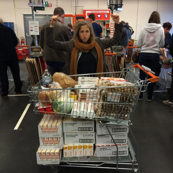 Photo taken at Colruyt by Aurélie D. on 2/28/2015