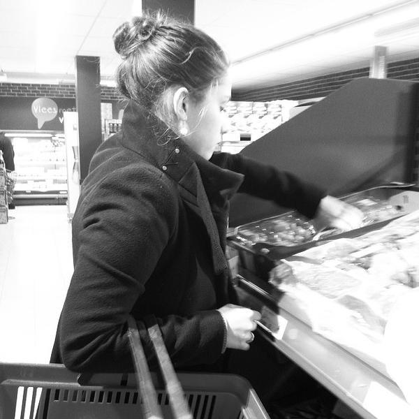 Photo taken at Proxy Delhaize by Aurélie D. on 2/25/2014