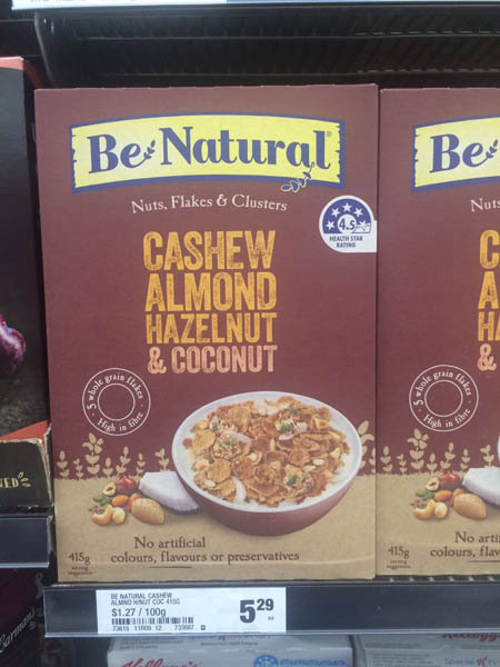 Be Natural 早餐谷物