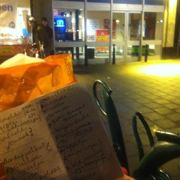 Photo taken at Albert Heijn by ElluhZelluf on 11/23/2012