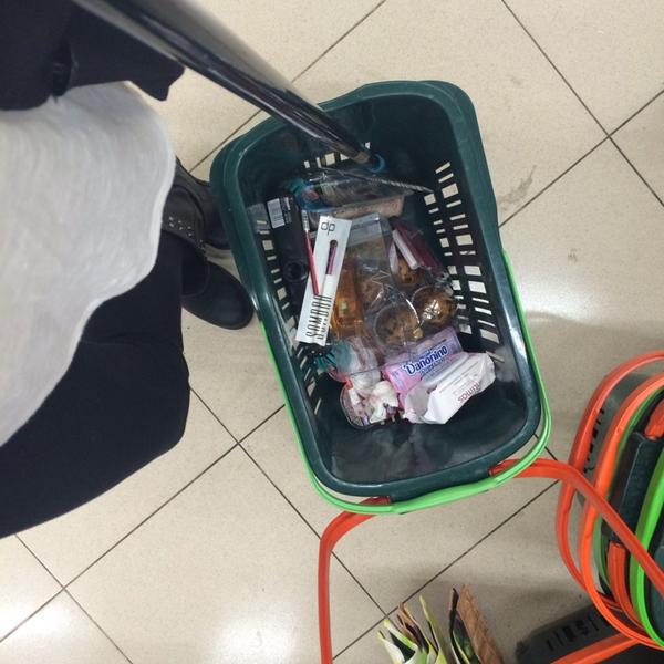 Photo taken at Mercadona by María C. on 2/11/2014