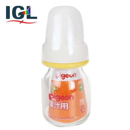 【直邮】日本原装贝亲Pigeon 标准口径玻璃果汁瓶 十字孔果汁奶瓶 【直邮】日本原装贝亲Pigeon 标准口径玻璃果汁瓶 十字孔果汁奶瓶