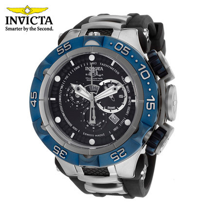 INVICTA男士高端运动石英手表大表盘 蓝宝石防水橡胶表带海外正品 INVICTA男士高端运动石英手表大表盘 蓝宝石防水橡胶表带海外正品