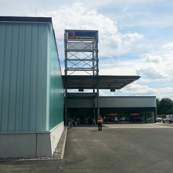 Photo taken at EDEKA Center Kreuzberger by Mike R. on 6/26/2014