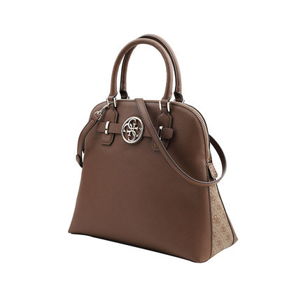 GUESS/盖尔斯手提女包 新品棕色贝壳单肩斜挎女士包包HWVG5069070 GUESS/盖尔斯手提女包 新品棕色贝壳单肩斜挎女士包包HWVG5069070