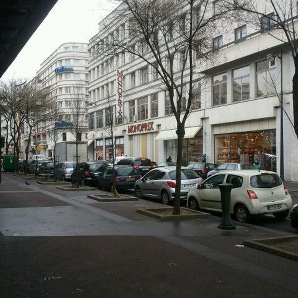 Photo taken at Monoprix by Eric G. on 1/21/2012-法国巴黎商业街2号 Photo taken at Monoprix by Eric G. on 1/21/2012