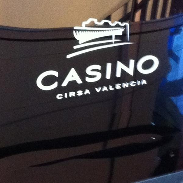 Photo taken at Casino Cirsa Valencia by Alfredo F. on 4/11/2012