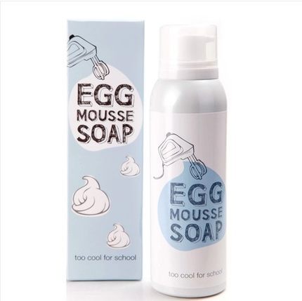 香港直邮 too cool for school韩国 鸡蛋洗面奶摩丝慕斯洁面泡沫