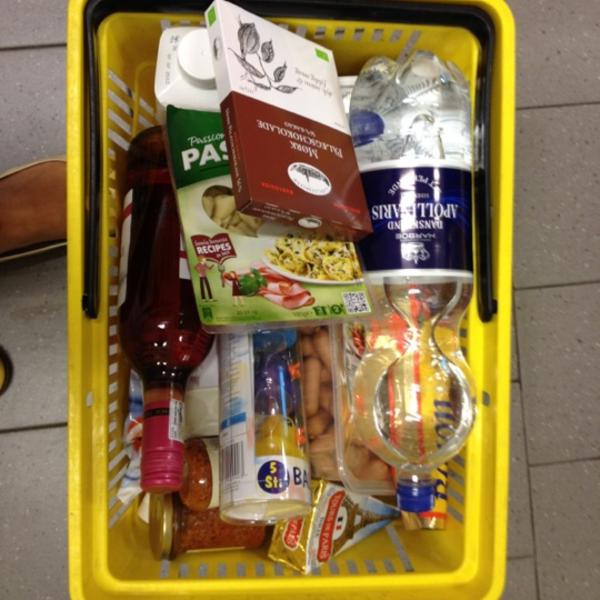 Photo taken at Netto by Camilla K. on 6/20/2012