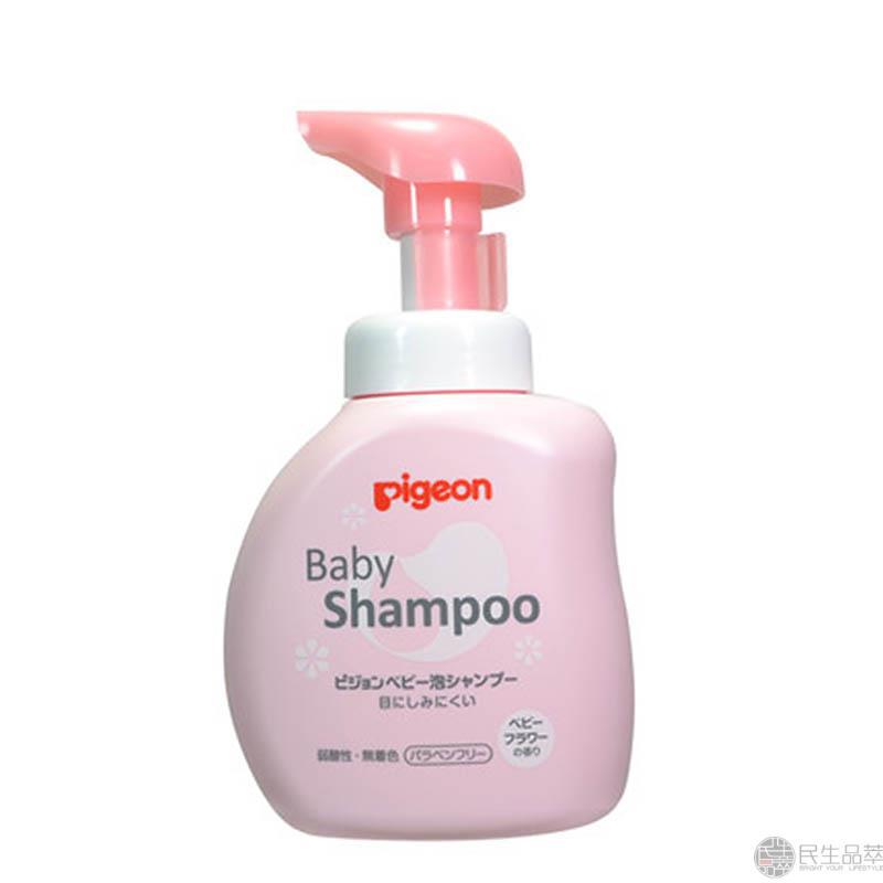 【民生品萃】Pigeon贝亲婴儿花香泡沫洗发水350ml