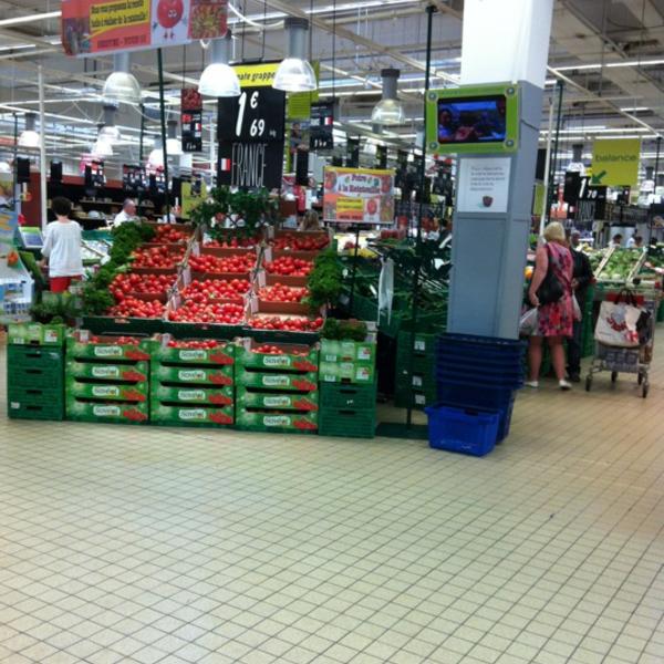 Photo taken at Carrefour by Marie K. on 5/24/2012