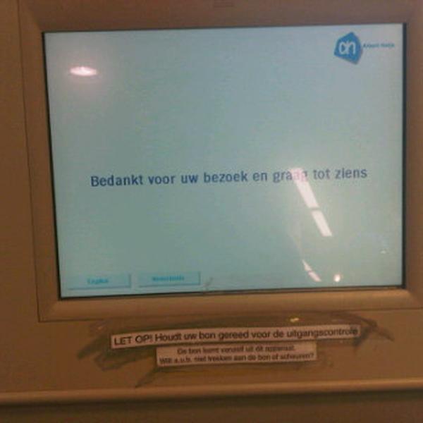 Photo taken at Albert Heijn by Mirjan v. on 10/24/2011