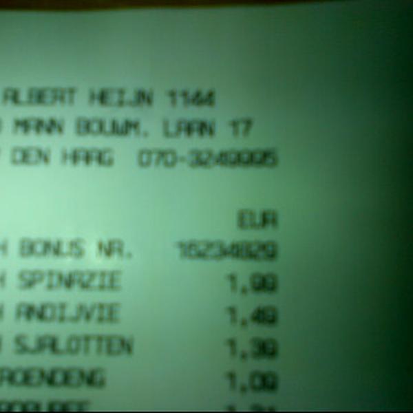 Photo taken at Albert Heijn by Rudolph v. on 1/24/2012